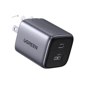 UGREEN Cargador USB C de 35 W, Nexode 2 puertos GaN